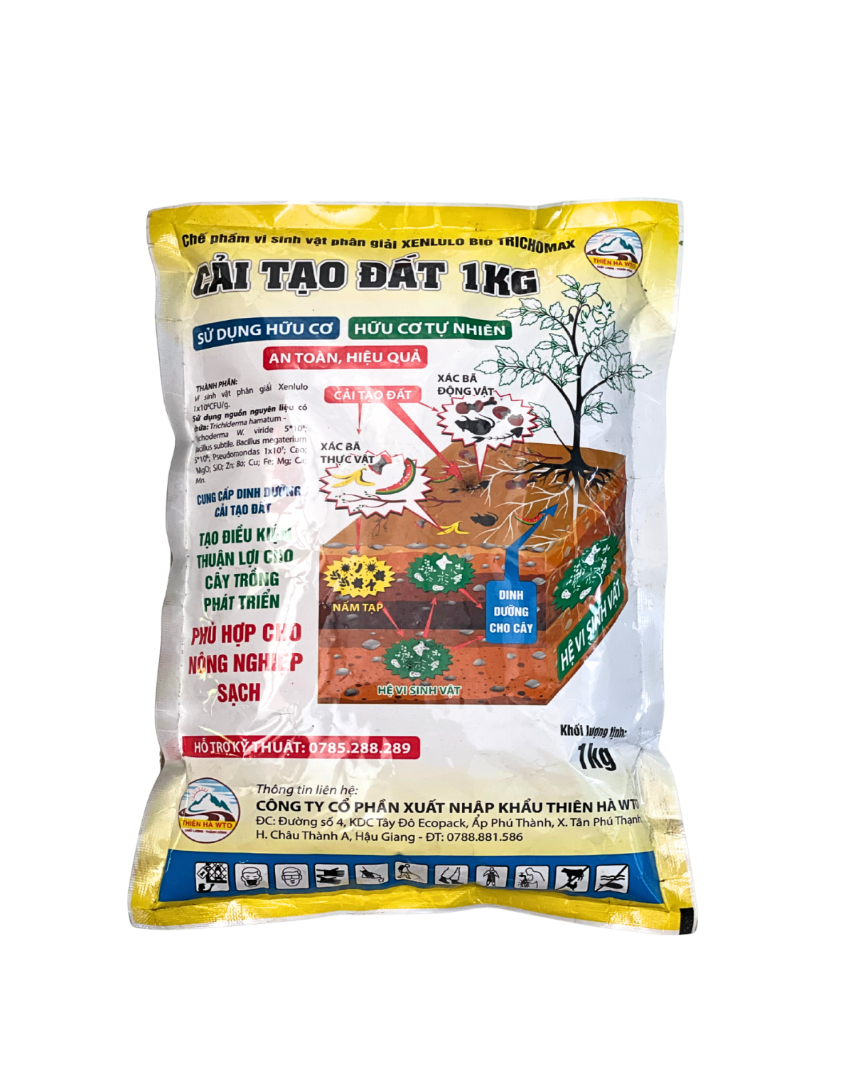 AT TRICODERMA - CẢI TẠO ĐẤT 1KG