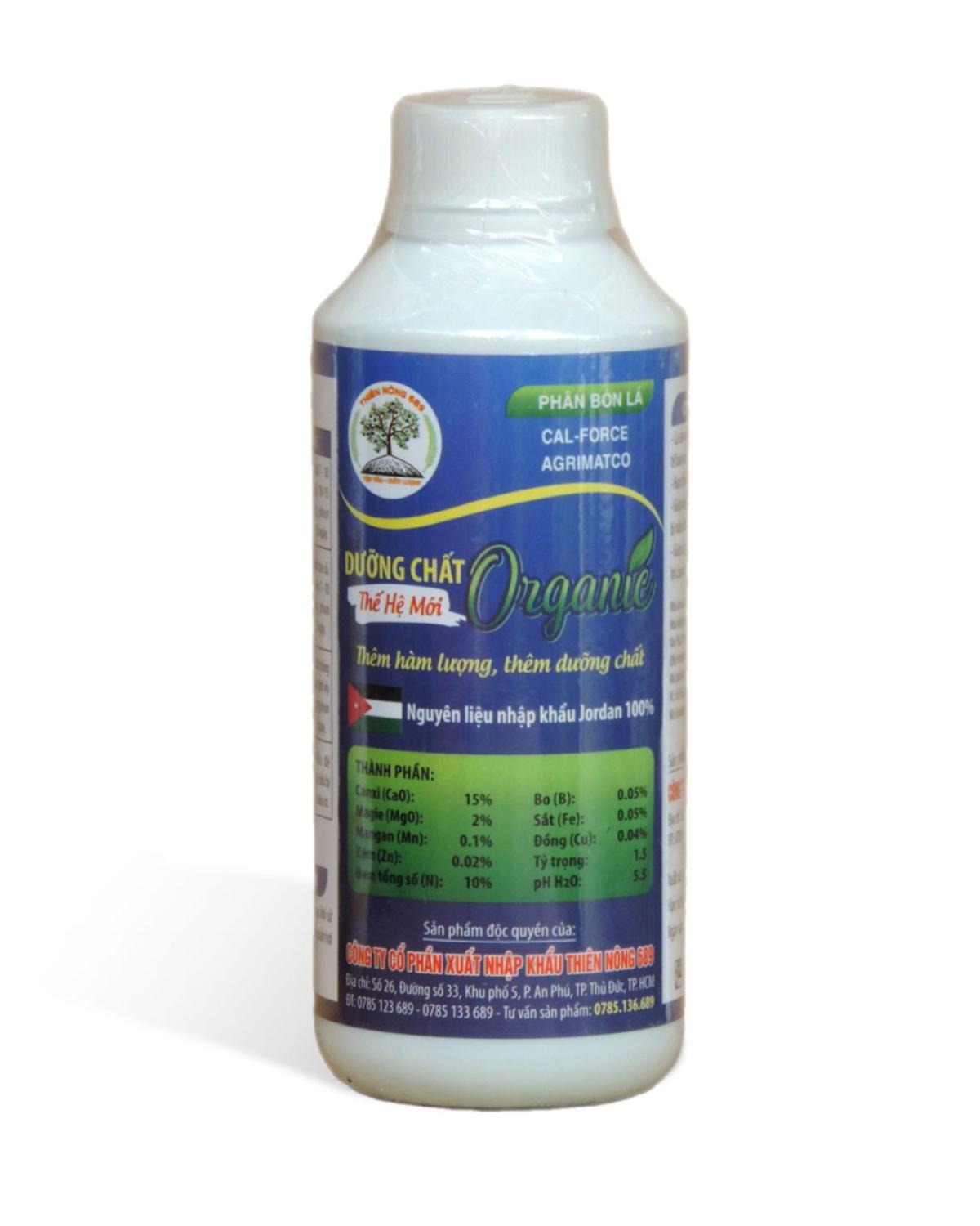 CAL-FORCE AGRIMATCO - DƯỠNG CHẤT ORGANIC