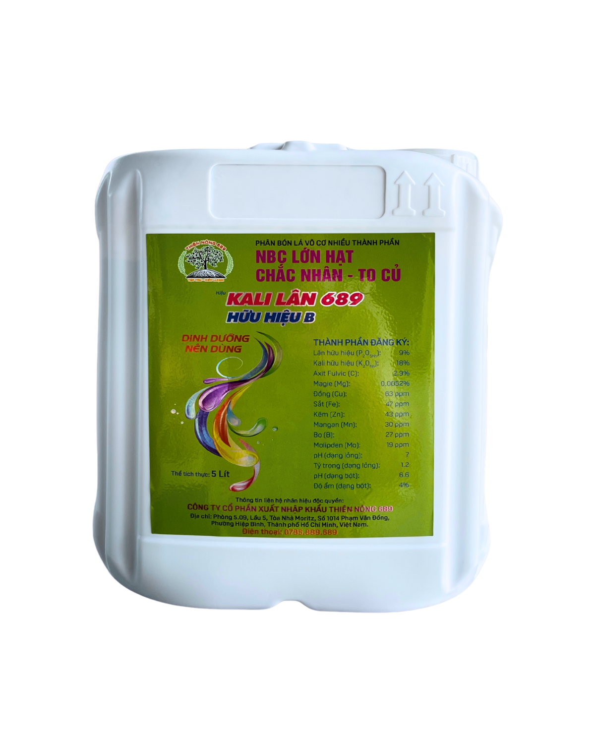 KALI LÂN 689 - HỮU HIỆU B ( Can 5 lít ) 